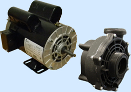 997 56-Frame Motor + Spa Pump Wetend