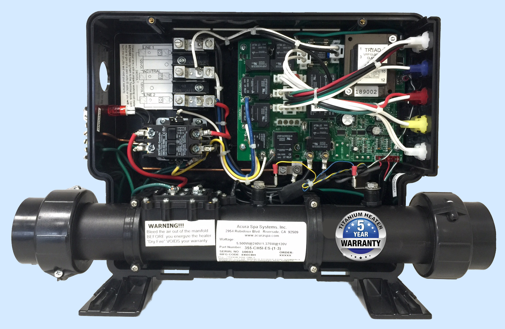 USC Digital Spa Controller