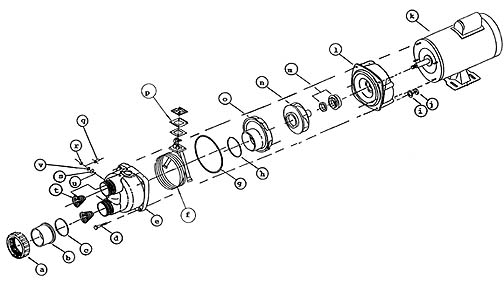 Aquaheat Exploded View