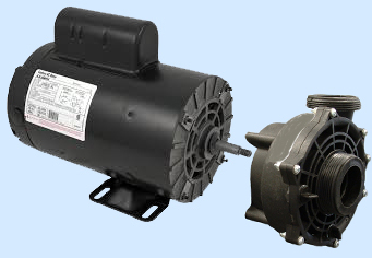 B234 56-Frame Motor + Spa Pump Wetend