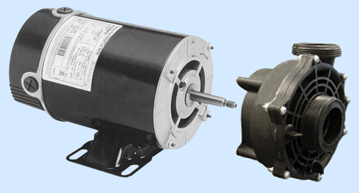 BHN40SS 48-Frame Motor + Spa Pump Wetend