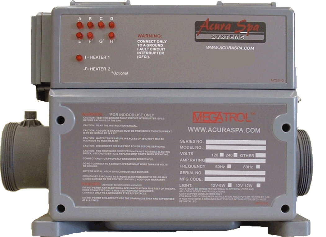 Megatrol Digital Spa Controller