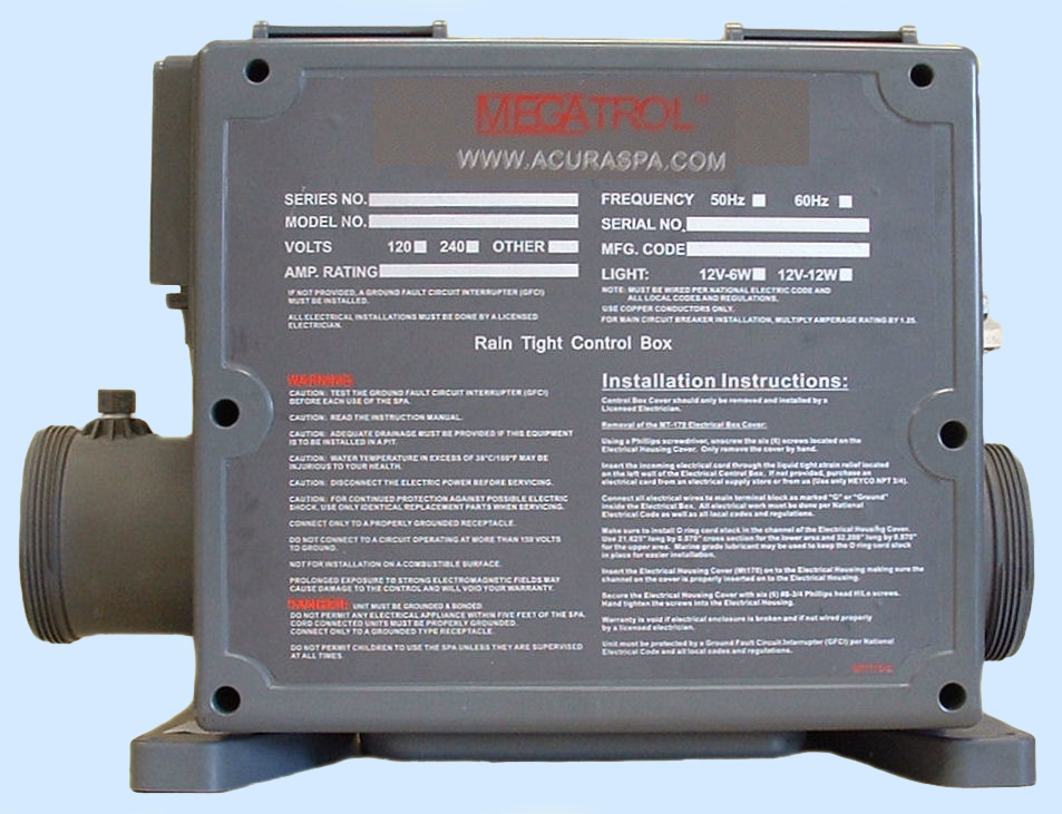 Megatrol Digital Spa Controller